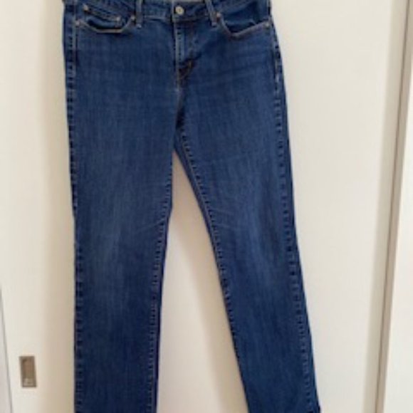 Levis San Francisco jeans dark wash slight curve classic SIZE 12 straight leg - Picture 3 of 5
